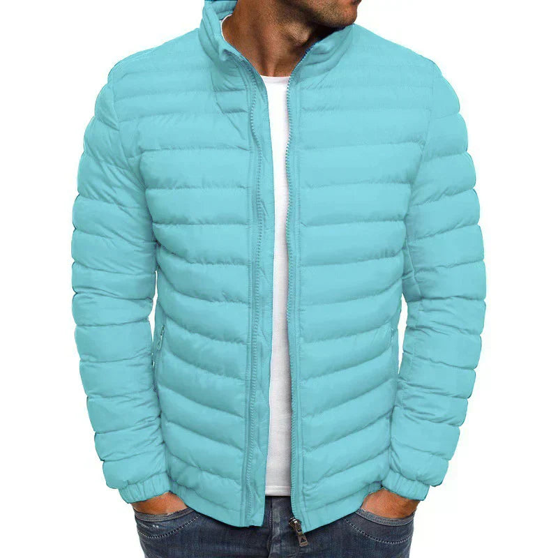 Herren Pufferjacke Leicht Slim Fit