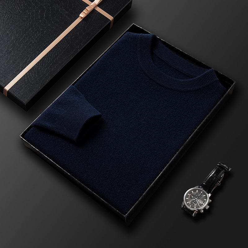 Herren Pullover Weich Luxus Qualität