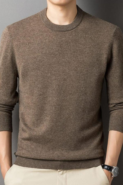 Herren Pullover Weich Luxus Qualität