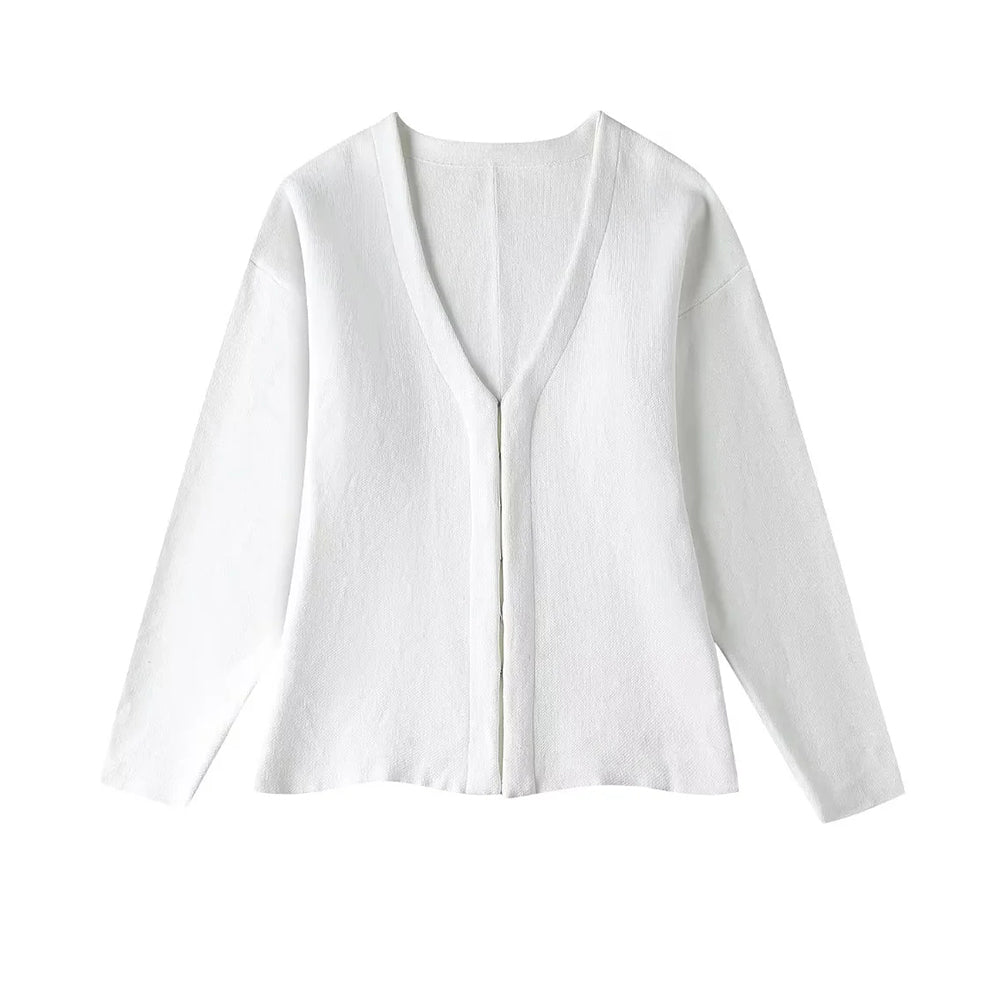 Eleganter Strickcardigan Minimalistisch