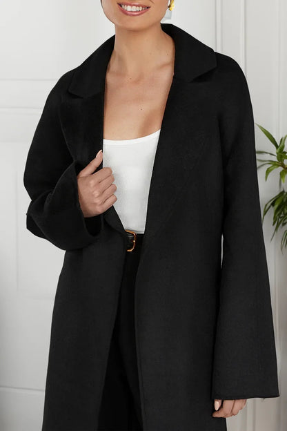 Stylische Wolljacke Designer Qualität - IdealeKleiden