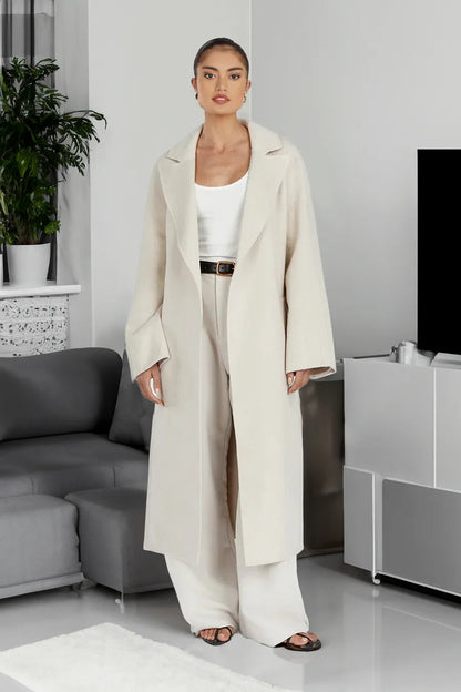 Stylische Wolljacke Designer Qualität