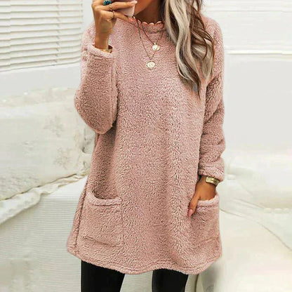 Weiches Winteroberteil Gemütlicher Pullover