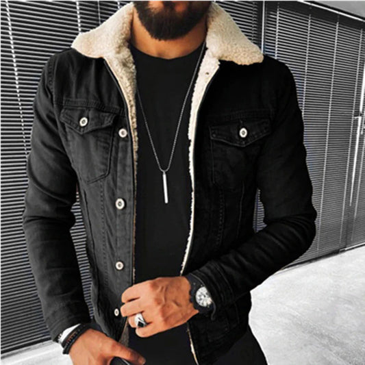 Herren Winterjacke Pelzgefüttert Style - IdealeKleiden