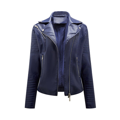 Elegante Damen Lederjacke Modern Style