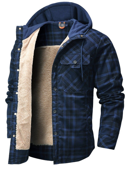 Robuste Outdoor-Jacke Woodland-Design