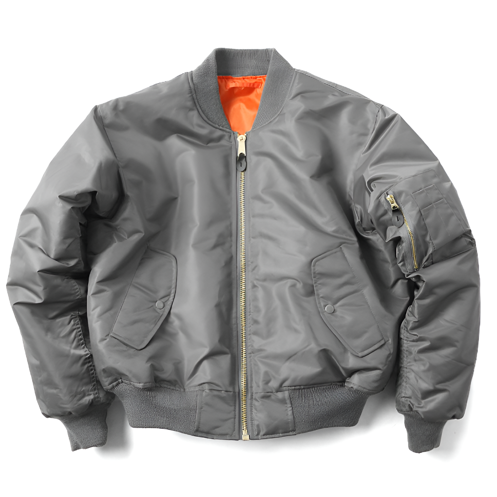 Unisex Bomberjacke Klassisch Damen Herren