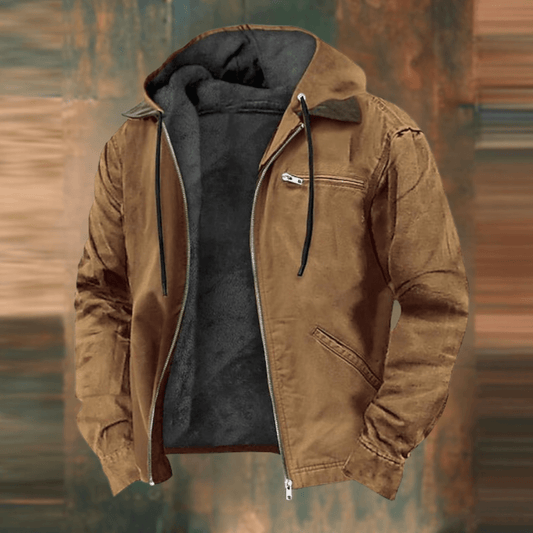 Praktische Herrenjacke Bequem Robust Modern - IdealeKleiden