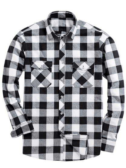 Herrenhemd Holzfäller-Style Trendy Casual
