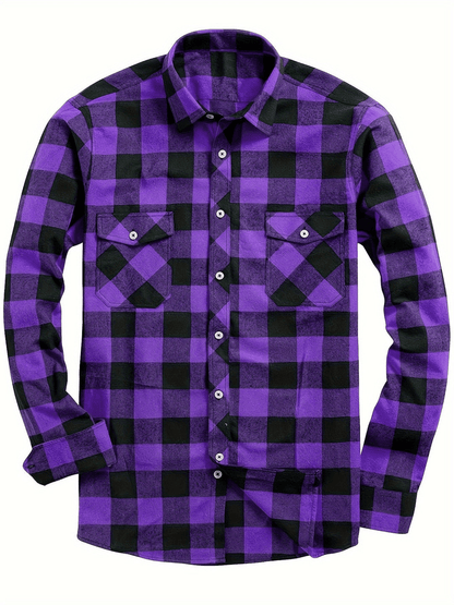 Herrenhemd Holzfäller-Style Trendy Casual