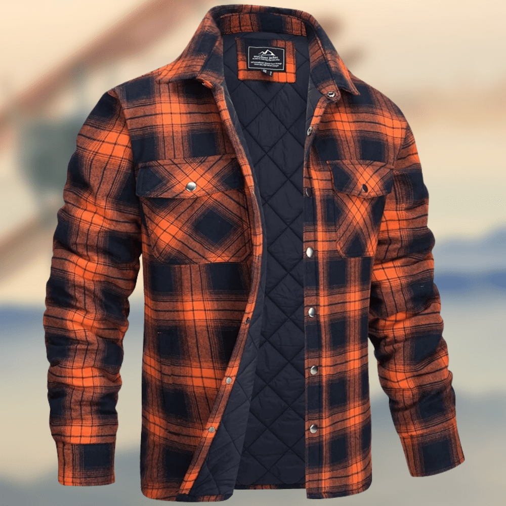 Elegante Herrenjacke Warm Fleece