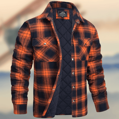 Elegante Herrenjacke Warm Fleece