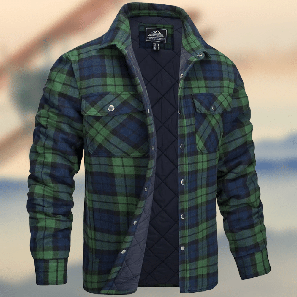 Elegante Herrenjacke Warm Fleece