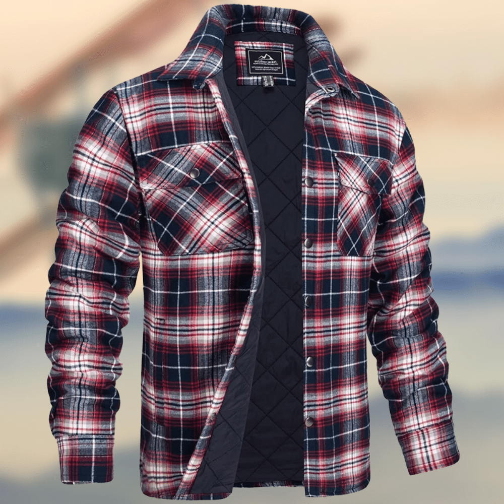 Elegante Herrenjacke Warm Fleece