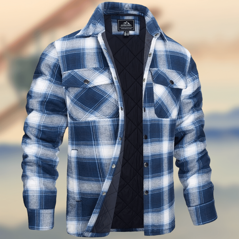 Elegante Herrenjacke Warm Fleece