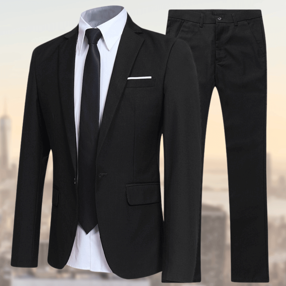 Herren Anzug Elegant Slim Fit