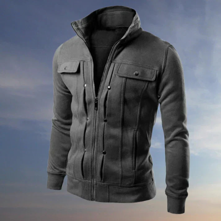 Herrenjacke Spencer Elegant Reißverschluss