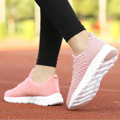 Damen Sneaker Bequem Memory Schaum - IdealeKleiden