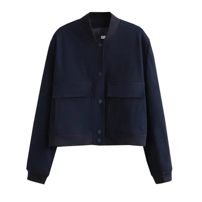 Modische Bomberjacke mit Taschen Regular Fit Damen