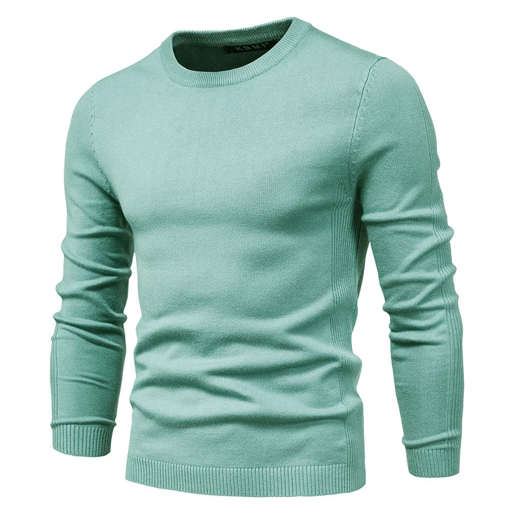 Stylische Herren Pullover Rundhals