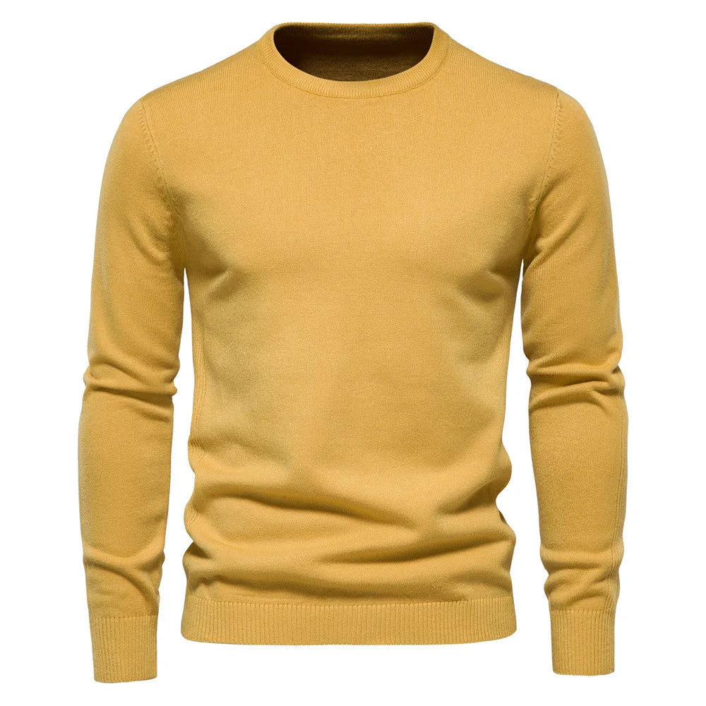 Stylische Herren Pullover Rundhals