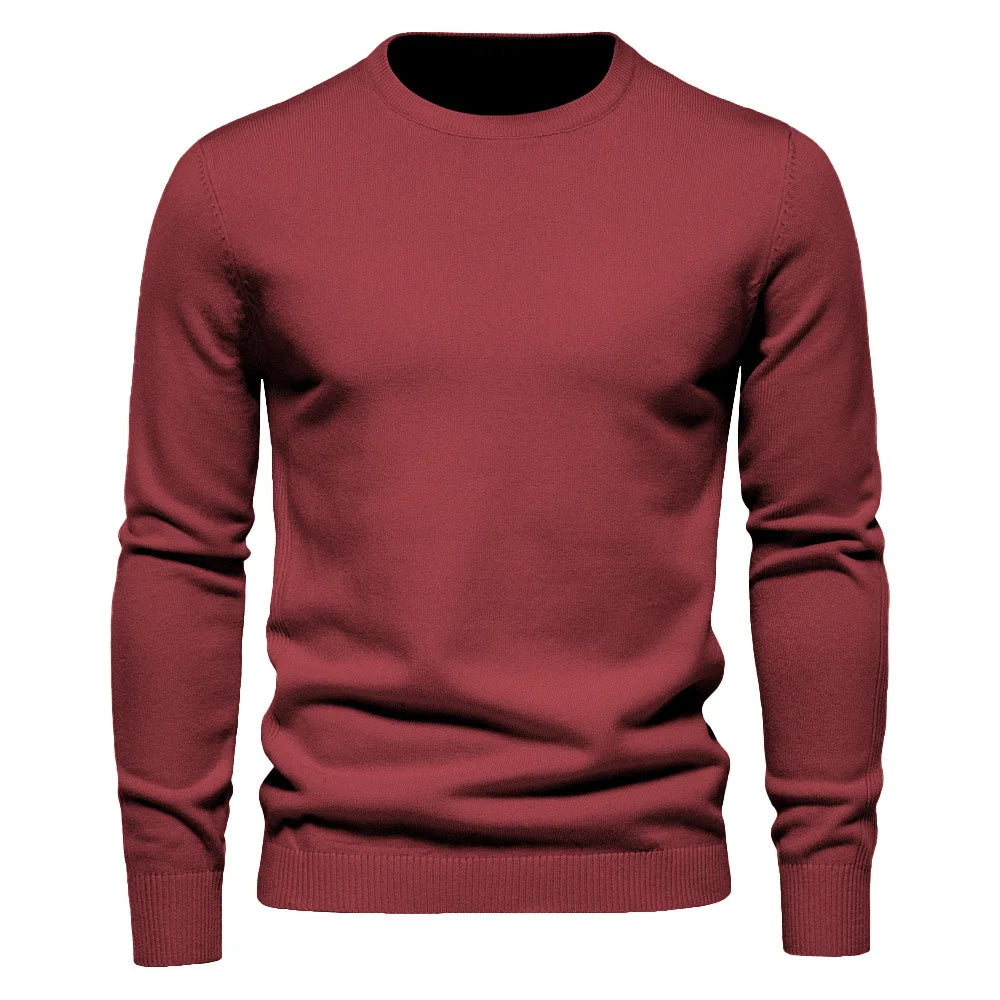 Stylische Herren Pullover Rundhals