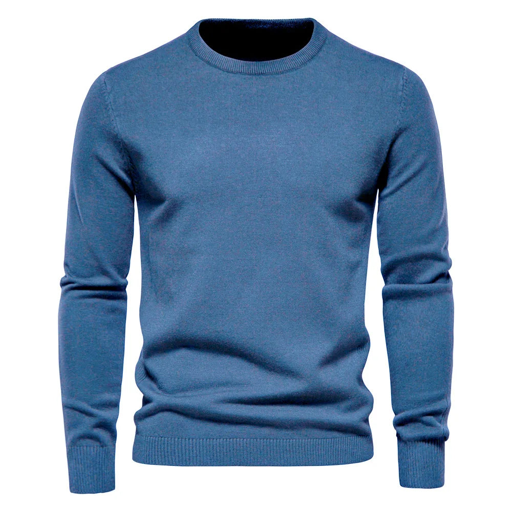 Stylische Herren Pullover Rundhals