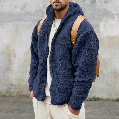 Praktische Fleecejacke Herren Sportlich