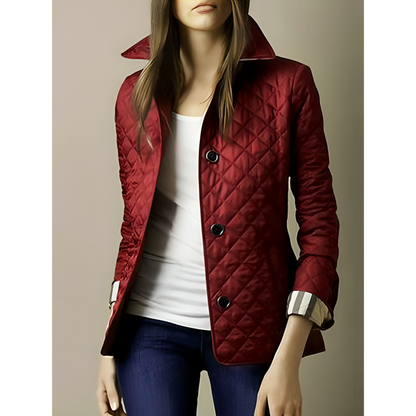 Kurze Damenjacke Warm Wattiert