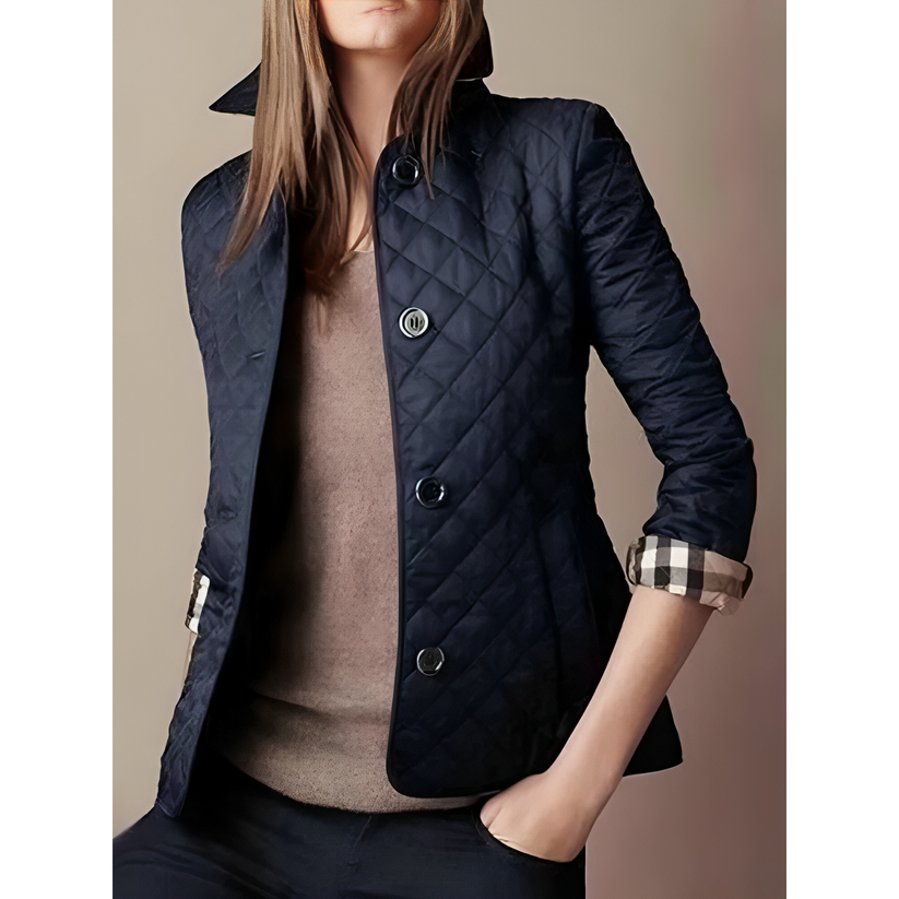 Kurze Damenjacke Warm Wattiert