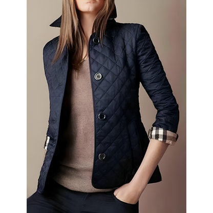 Kurze Damenjacke Warm Wattiert