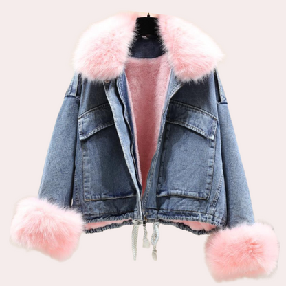 Stylische Daunenjacke Damen Winter