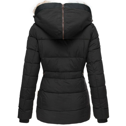 Wintermantel Damen Kunstfell Mantel - IdealeKleiden