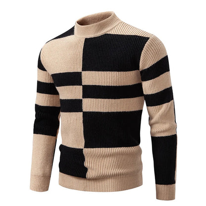 Komfortabler Herren Pullover Rundhals Casual