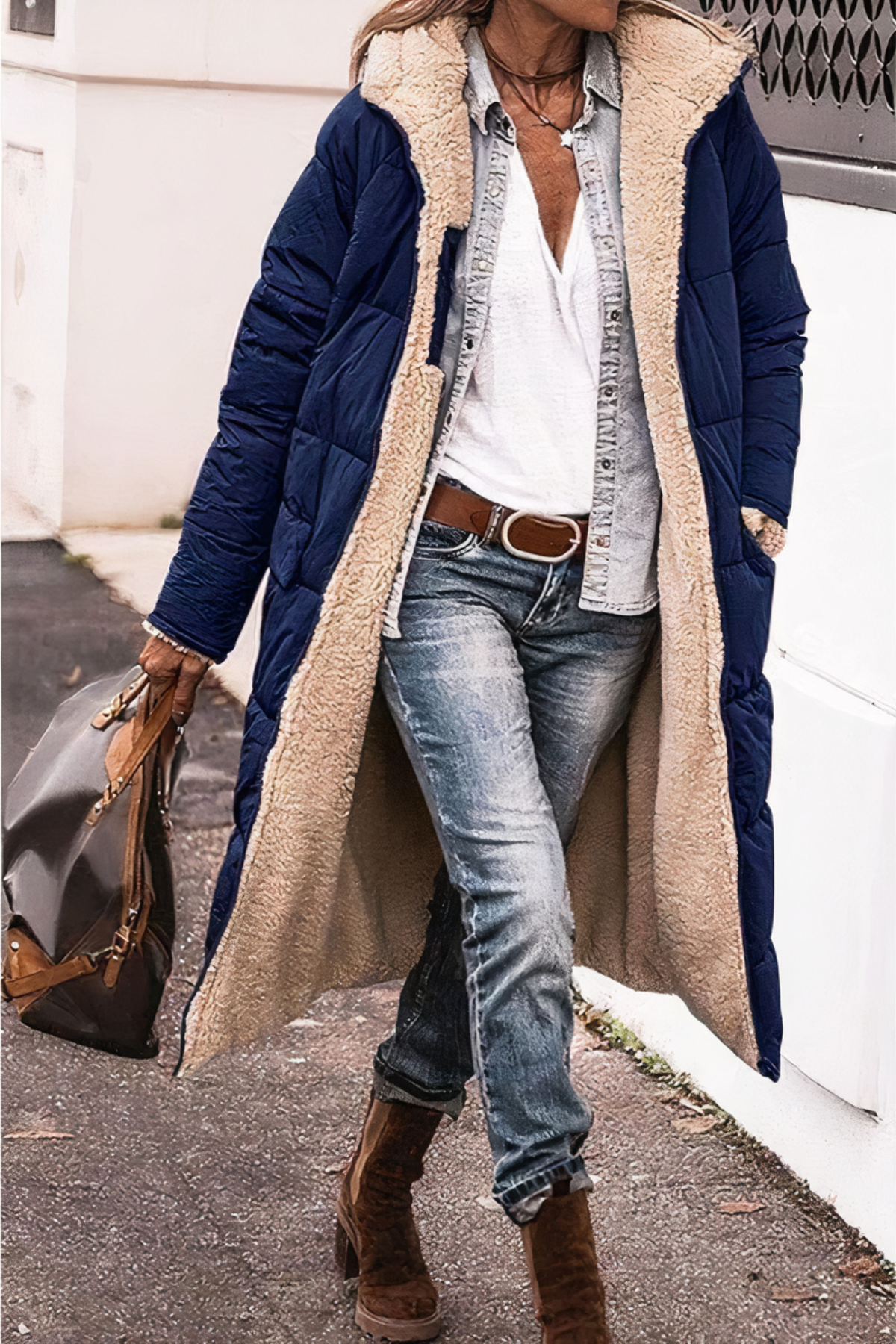 Damen Winterparka Mantel Warm Isoliert