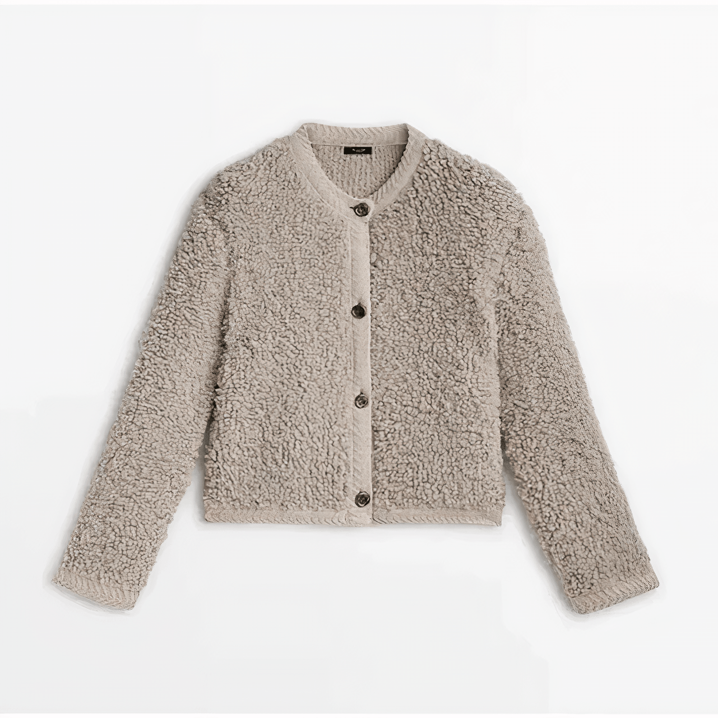 Modische Strickjacke Lässig Chic
