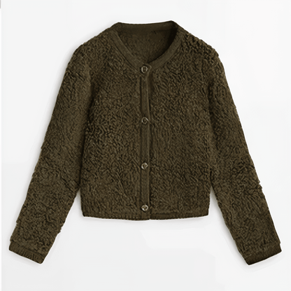 Modische Strickjacke Lässig Chic