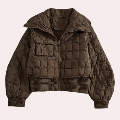 Modische Frauen Pufferjacke Warm Winter