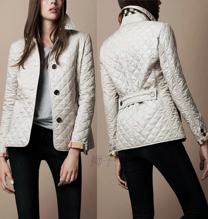 Elegante Damenjacke Seide Baumwolle