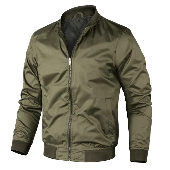 Herren Bomberjacke Modern Stilvoll Elegant - IdealeKleiden