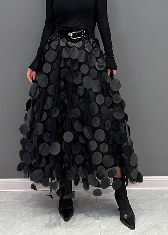 Modisches Kleid | Polka Dot Rock Tüll Patchwork