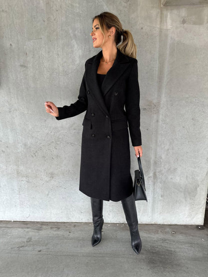 Lange Damenjacke Elegant Bequem