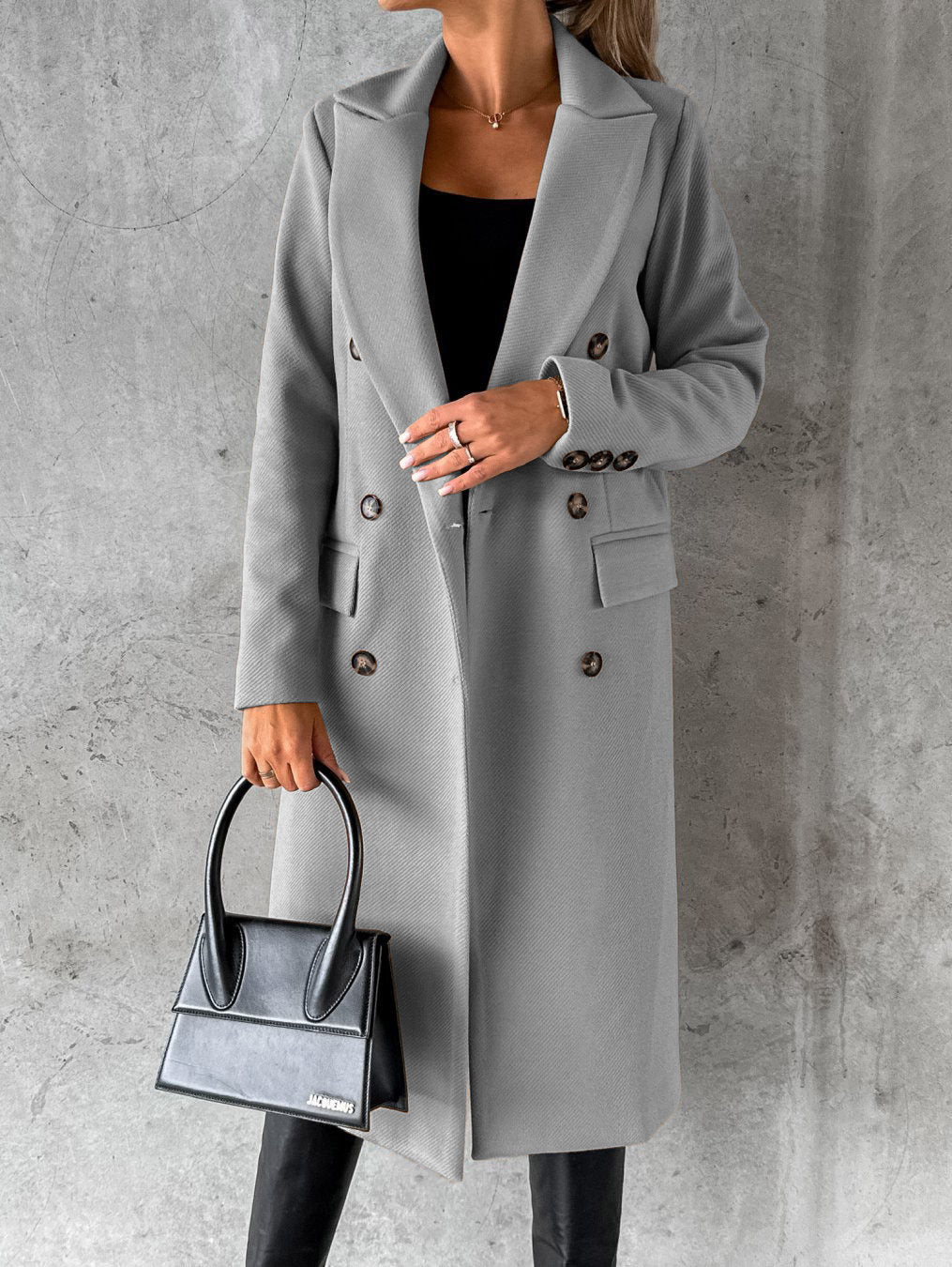 Lange Damenjacke Elegant Bequem