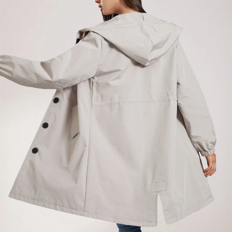Elegante Damen Trenchcoat - IdealeKleiden