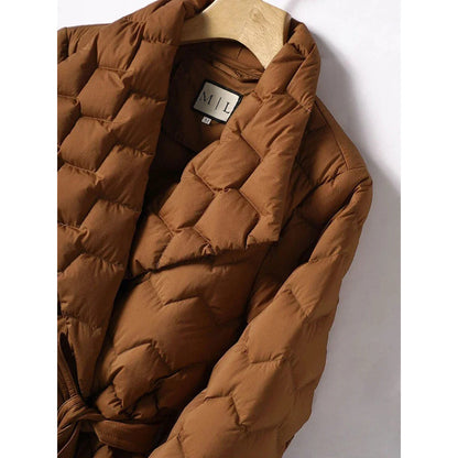 Stilvolle Winterjacke Daunenfüllung - IdealeKleiden