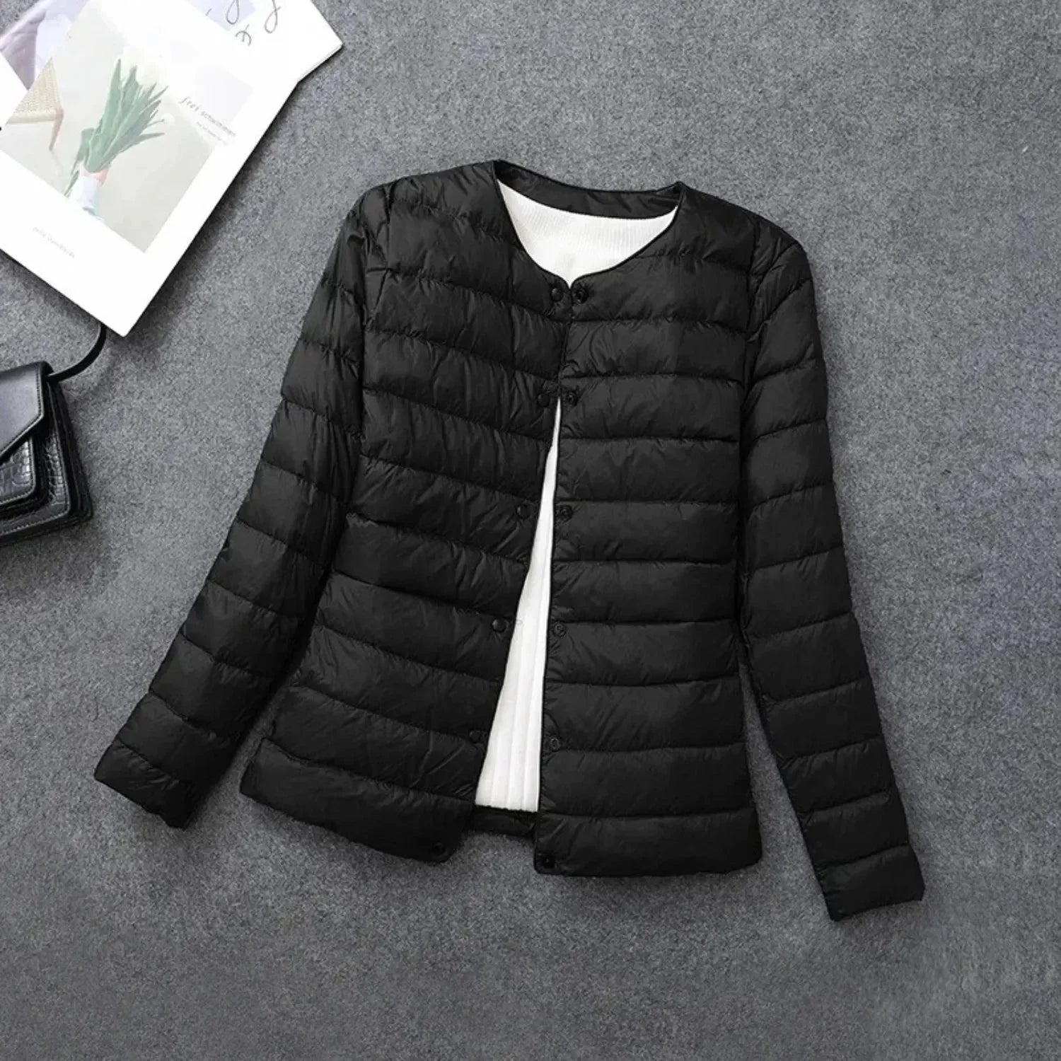 Damen Daunenjacke Leicht & Warm - IdealeKleiden