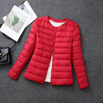 Damen Daunenjacke Leicht & Warm