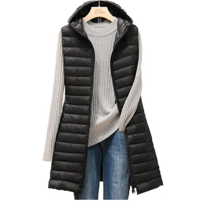Stilvoller Wintermantel Damen | Gemütlicher Steppmantel mit Weicher Kapuze