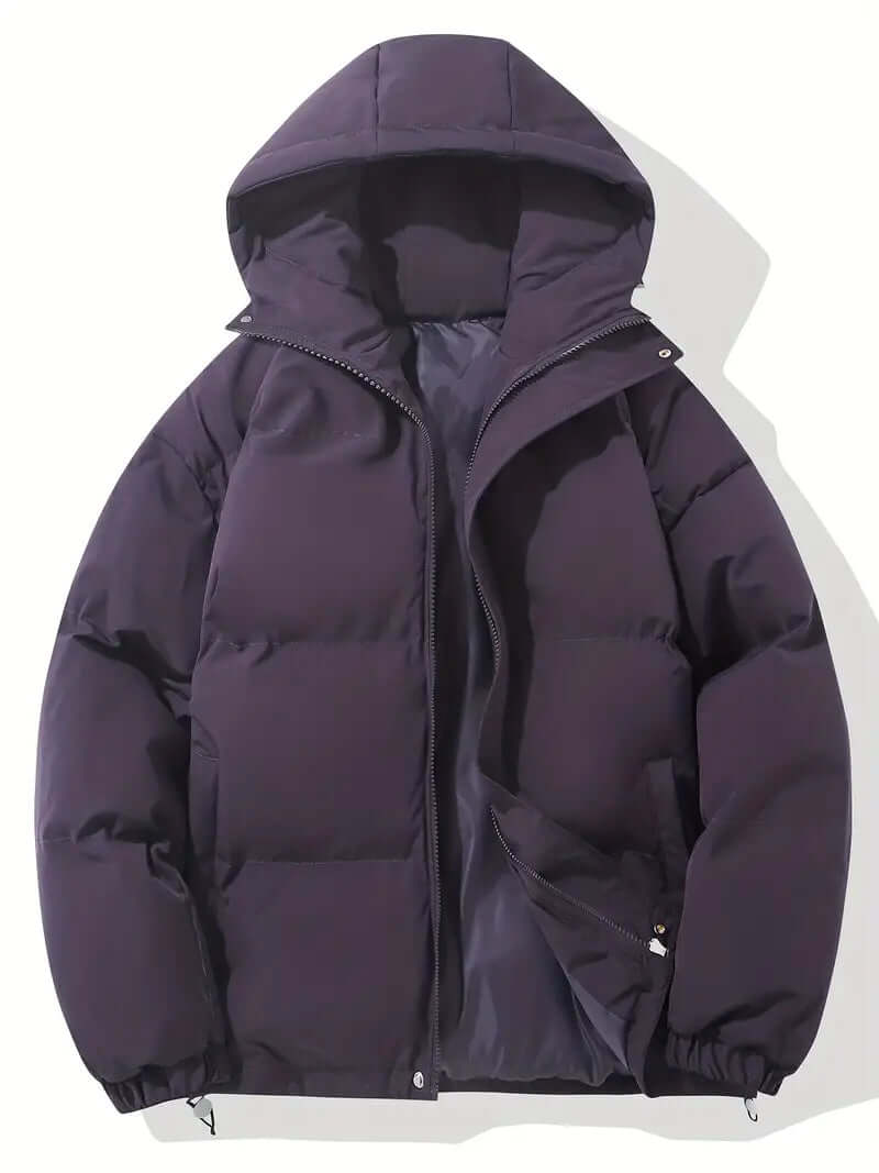 Stylische Damenpufferjacke Kapuze
