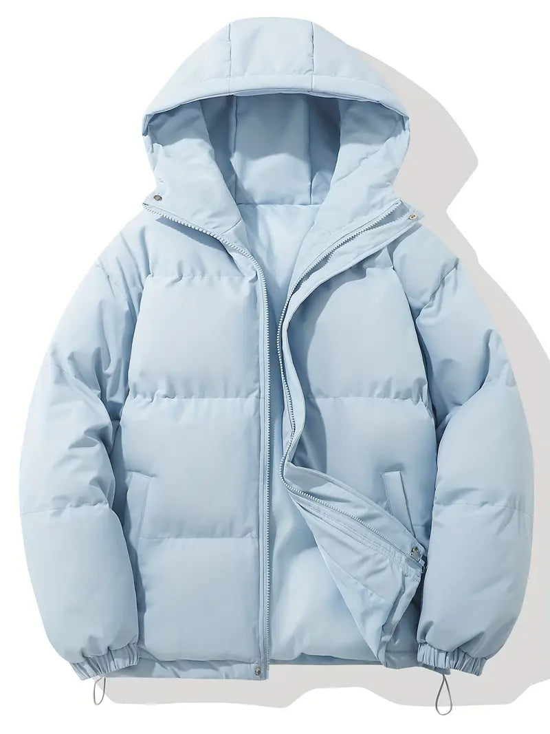 Warme Winterjacke Klassisch mit Kapuze
